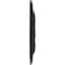 Ekena Millwork Nottingham Ceiling Medallion (Fits Canopies up to 4 5/8"), 18"OD x 3 1/2"ID x 1 1/2"P, Jet Black CM18NTBLF - alternate 2